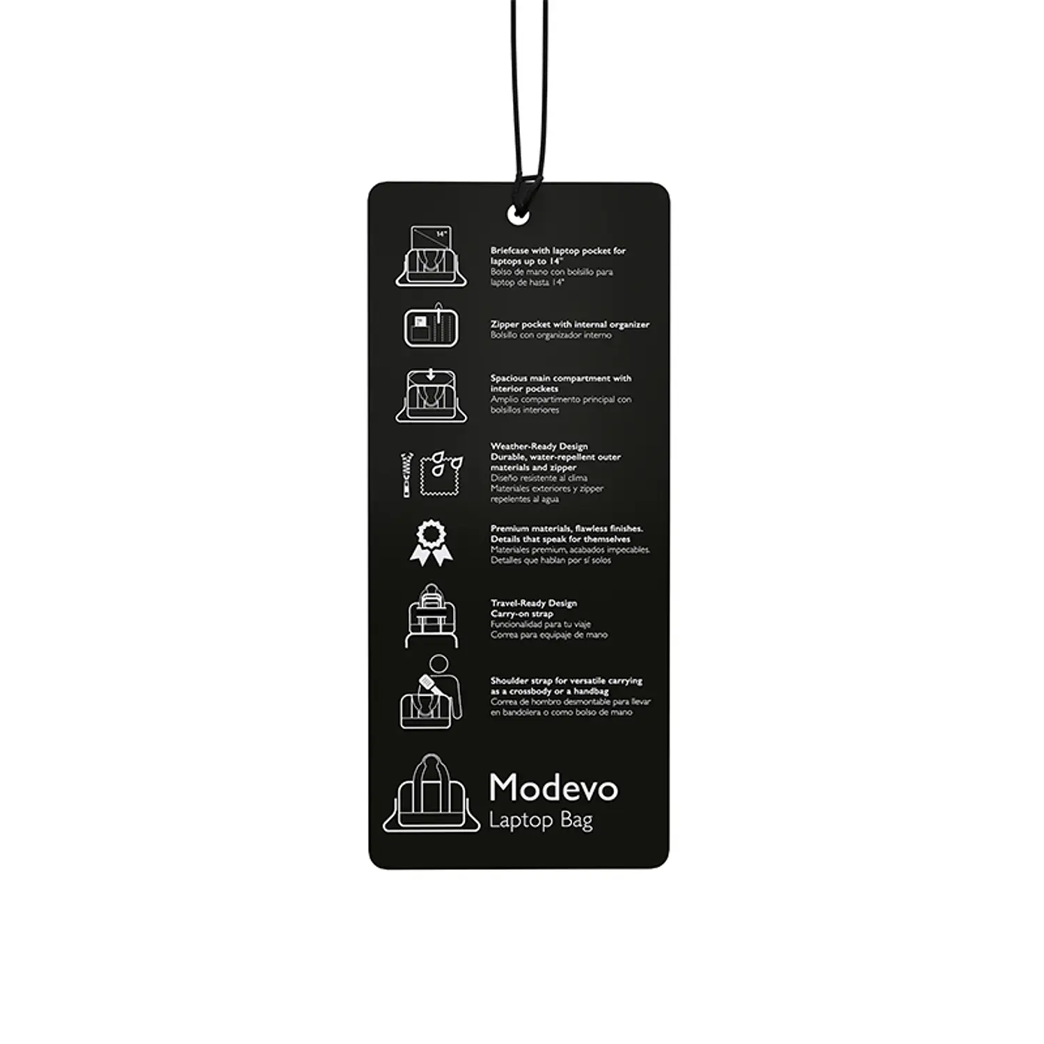 Klip Xtreme Modevo KNC-501, Bolso Maletín para Notebook 14