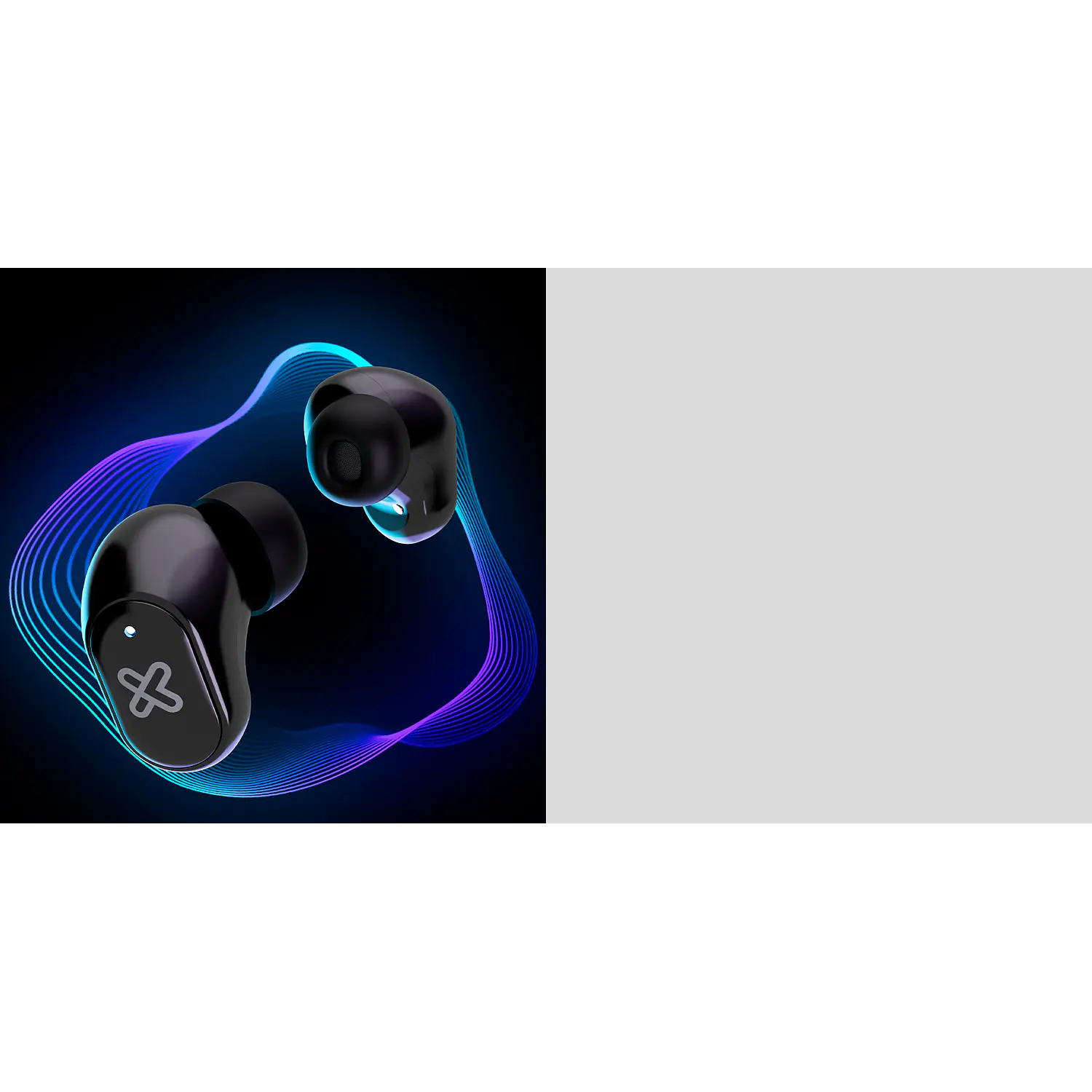 Klip Xtreme QuanBuds KTE-011BK, Audífonos Inalámbricos TWS Bluetooth 6.0, Micrófono ENC, 25 Horas, IPX4, Negro 8