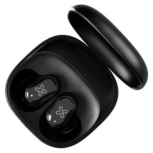 Klip Xtreme QuanBuds KTE-011WH, Audífonos Inalámbricos TWS Bluetooth 6.0, Micrófono ENC, 25 Horas, IPX4, Blanco