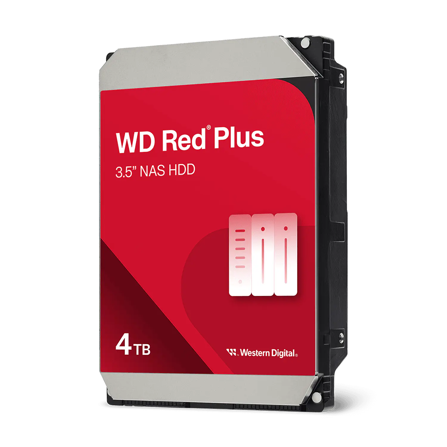 Western Digital WD40EFZZ, Disco Duro Interno NAS Red Plus 4TB, 3.5