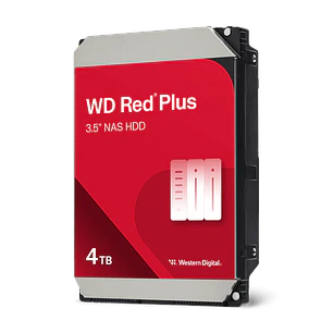 Western Digital WD40EFZZ, Disco Duro Interno NAS Red Plus 4TB, 3.5