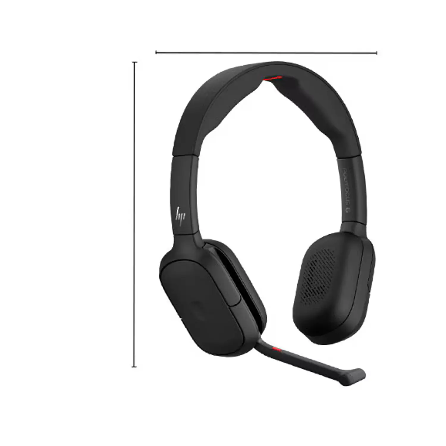 HP Poly Focus 625 C56XXAA#AC3, Audífonos Bluetooth ANC Híbrida, 25h, Base de Carga Inalámbrica, USB-C, Negro 11