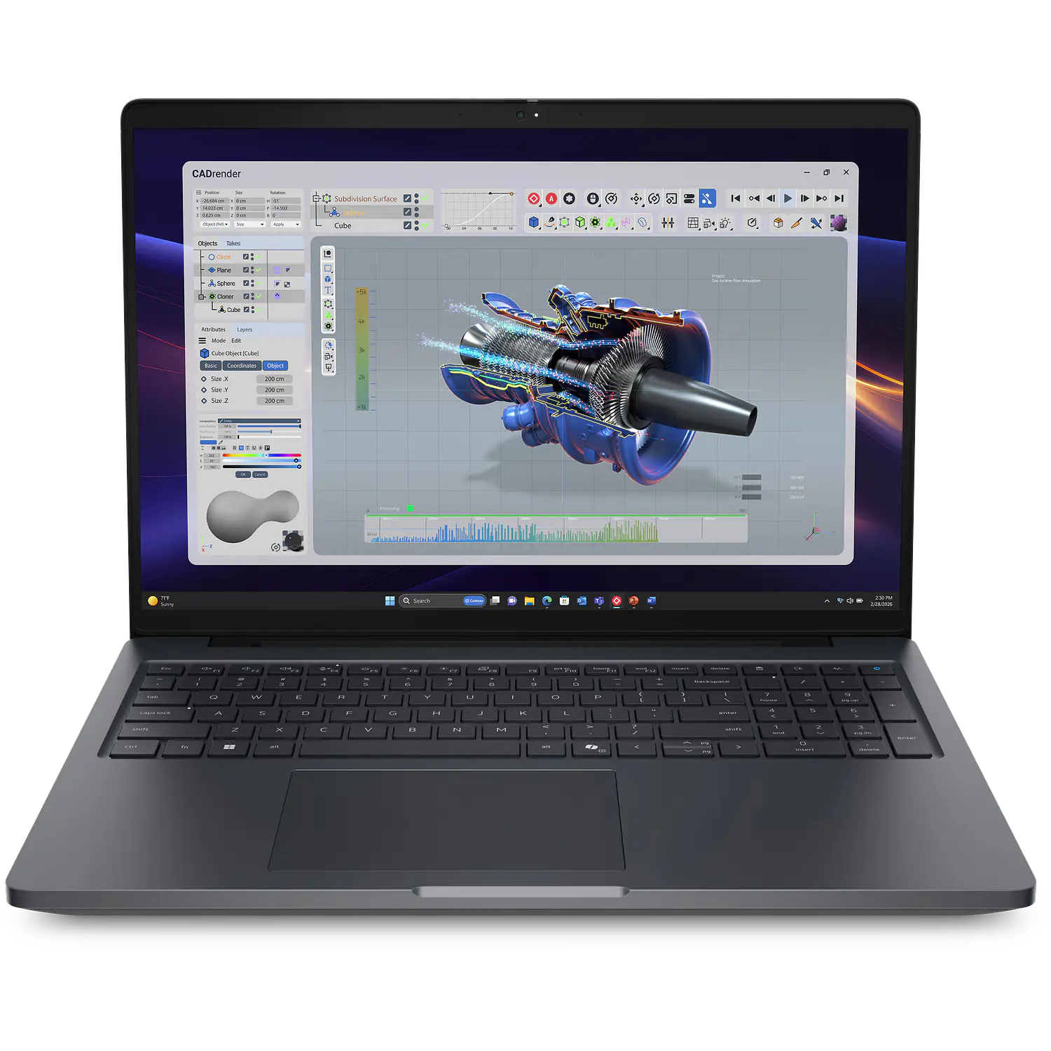 Dell Pro Precision 16 Serie 5, Workstation Portátil 16 Pulgadas, Intel Core Ultra 7 366H, 32GB RAM, SSD 1TB, NVIDIA RTX PRO 2000 Blackwell 8GB, Windows 11 Pro 1