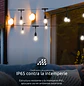 Nexxt Home Guirnalda LED Inteligente Wi-Fi 14,6 m, 24 Luces RGB y Blanco, IP65, Alexa y Google Assistant - Miniatura 3