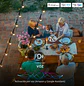 Nexxt Home Guirnalda LED Inteligente Wi-Fi 14,6 m, 24 Luces RGB y Blanco, IP65, Alexa y Google Assistant - Miniatura 6
