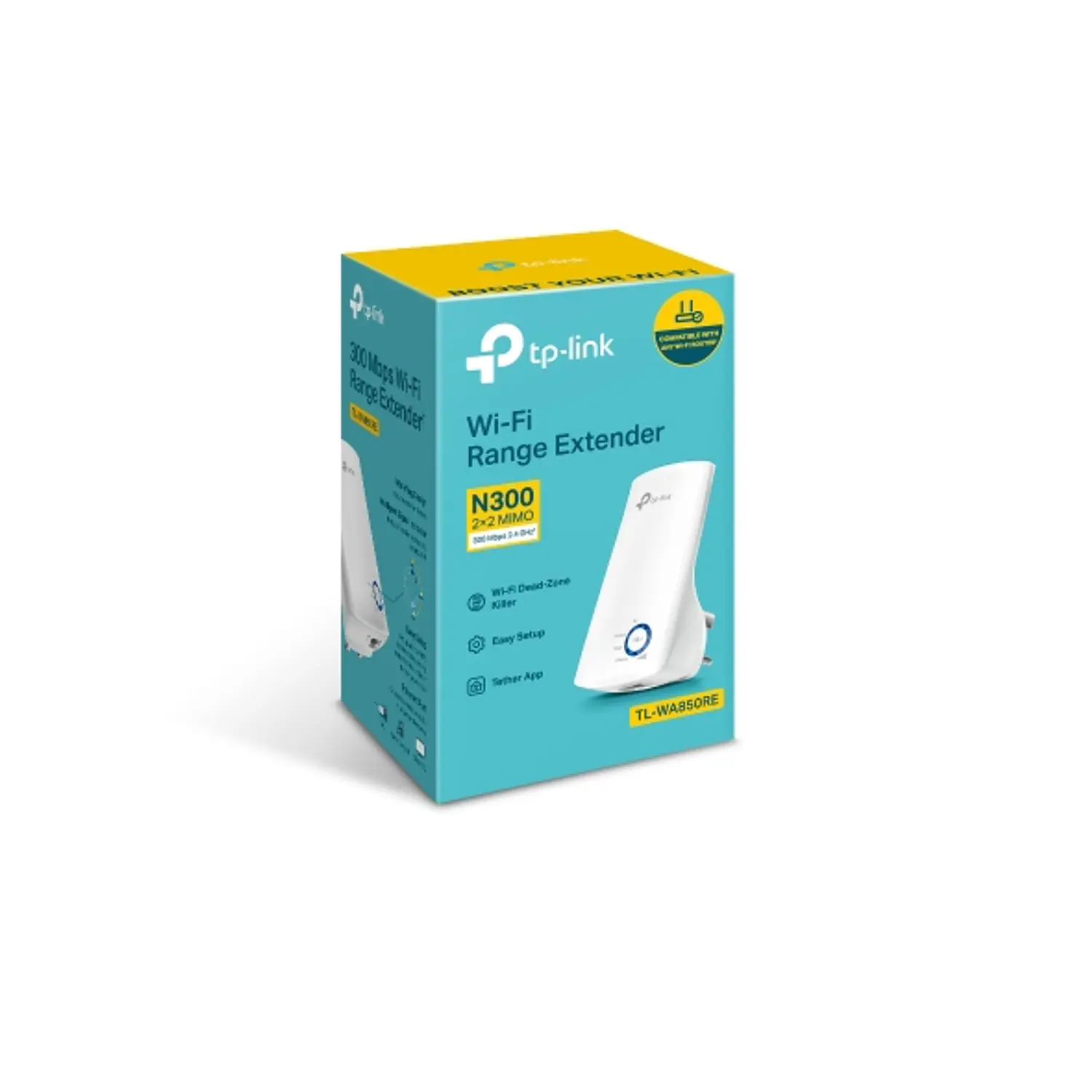 TP-Link Repetidor Wi-Fi 4 N300, Extensor de Cobertura 2,4 GHz 300 Mbps, WPS, Puerto Ethernet 10/100, Blanco 7