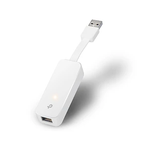 TP-Link UE300 Adaptador de Red USB 3.0 Tipo-A a Ethernet Gigabit RJ45 1000 Mbps, Plug & Play, Blanco
