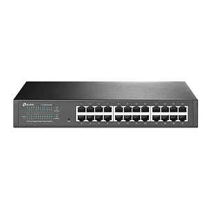 TP-Link TL-SG1024DE Switch Gigabit Easy Smart 24 Puertos RJ45 10/100/1000 Mbps, VLAN, QoS, Rack 1U