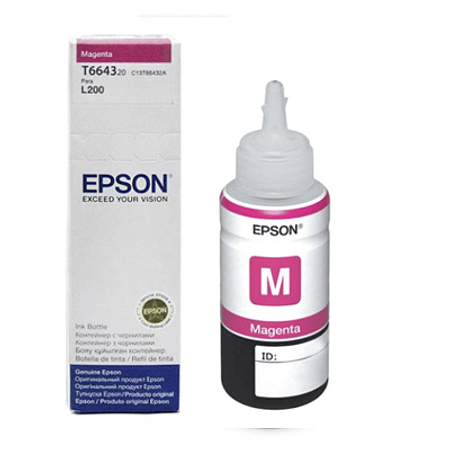 Epson T664320-AL Botella Tinta Color Magenta 