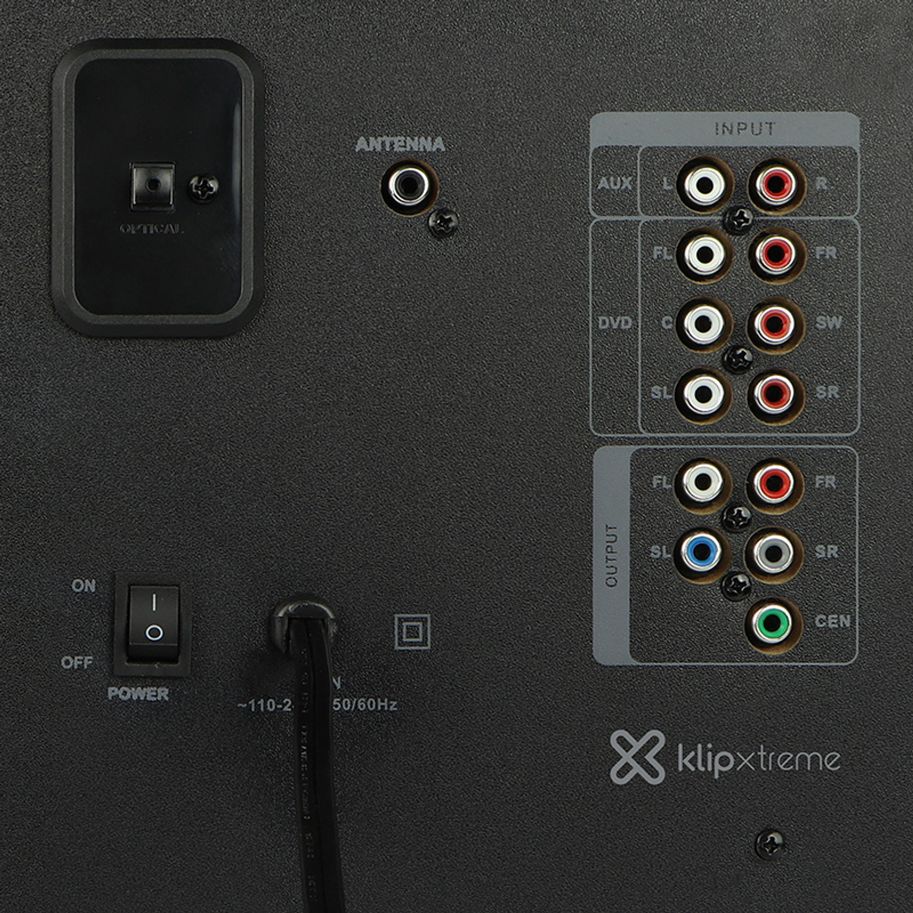 KlipX barra de sonido 5.1 canales 300 Watt