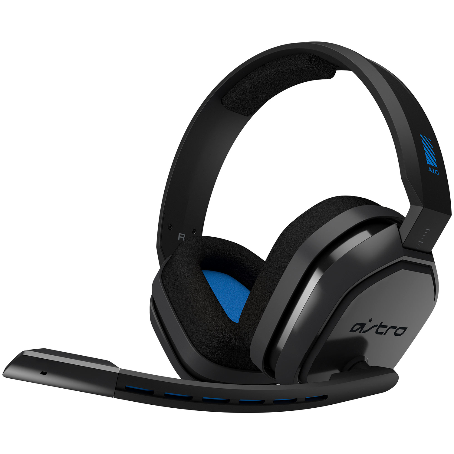 Logitech Audífonos Gamer A10 Azul/Negro Headset Ps4 Xbox One y PC 3