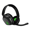 Logitech Audífonos Gamer A10 Verde Negro Headset Ps4 Xbox One y PC