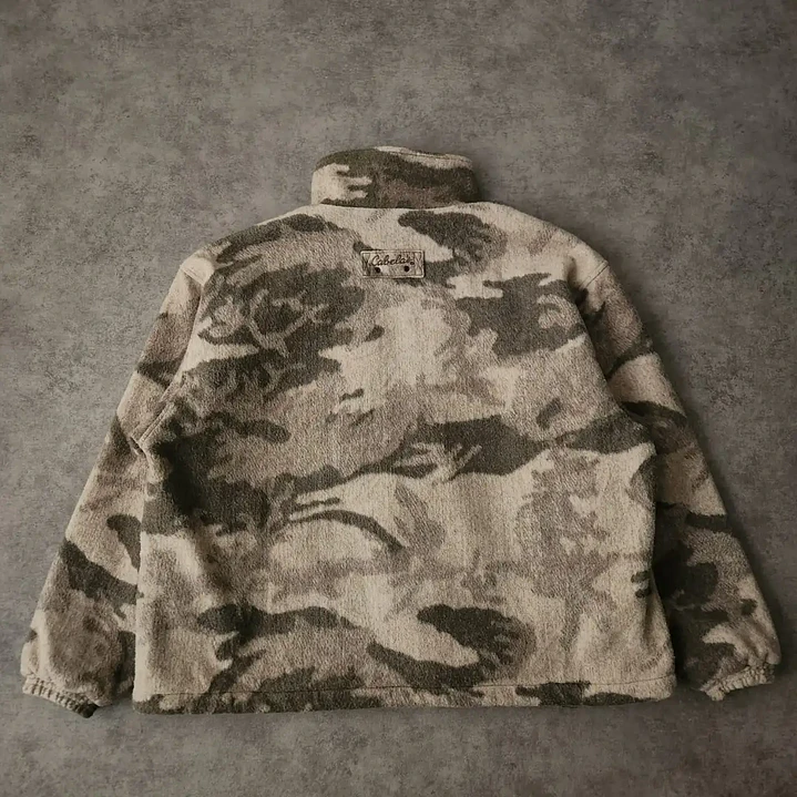 Cabela's Military fleece Jacket XXL 6