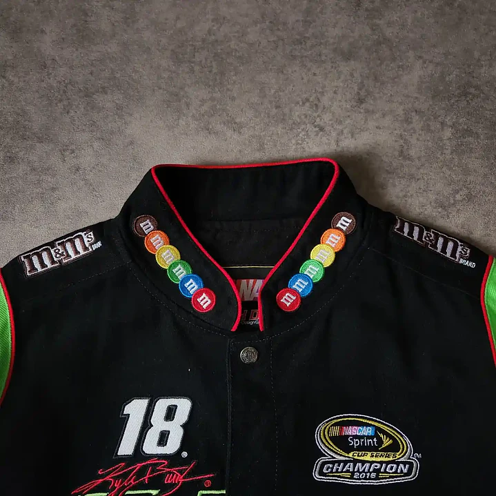 Jeff Hamilton Nascar Jacket M&M L 2