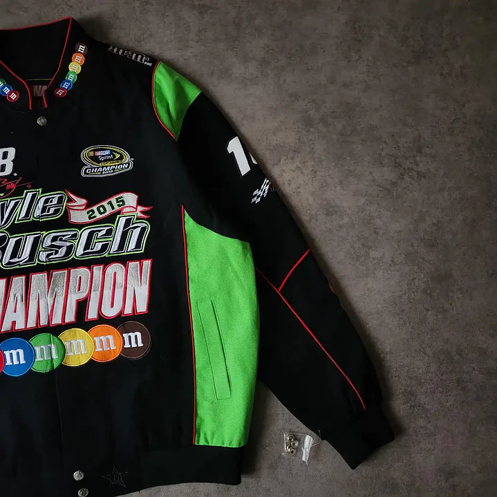 Jeff Hamilton Nascar Jacket M&M L 3