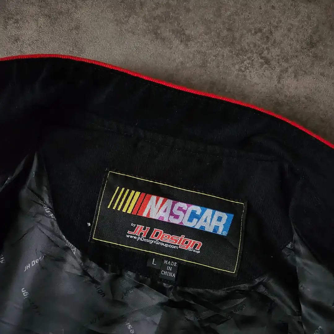Jeff Hamilton Nascar Jacket M&M L 8