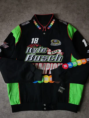 Jeff Hamilton Nascar Jacket M&M L