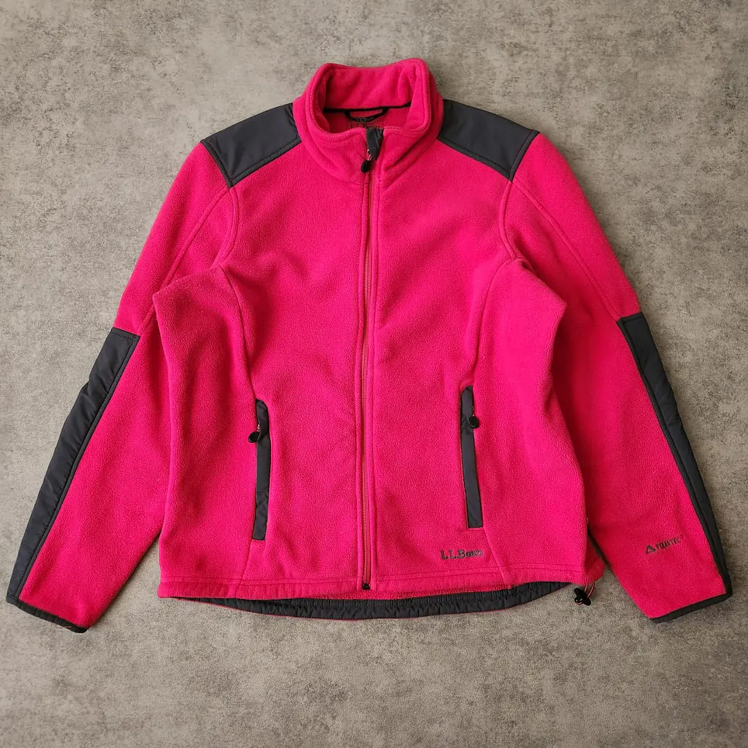 L.L Bean Polartec Full Zip Jacket S 4