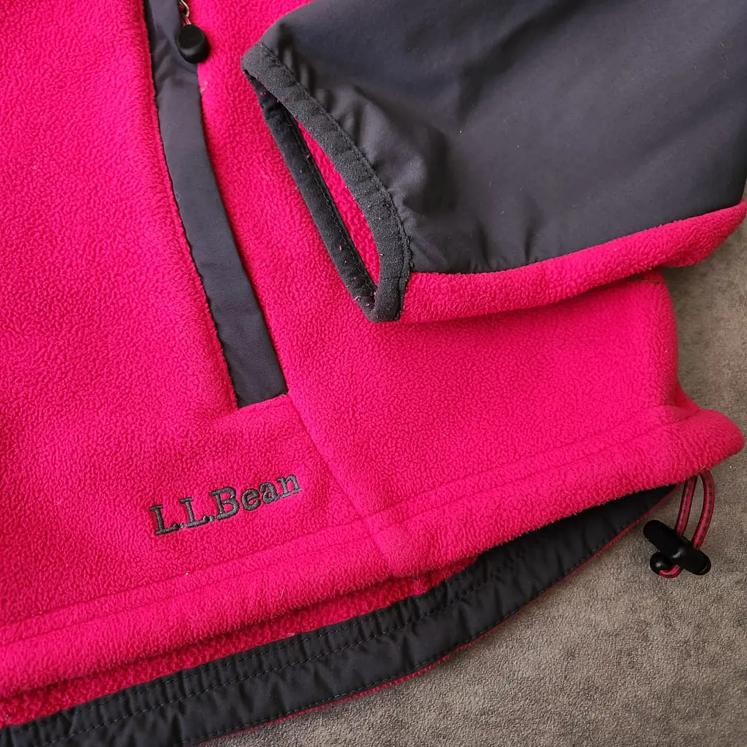 L.L Bean Polartec Full Zip Jacket S 2