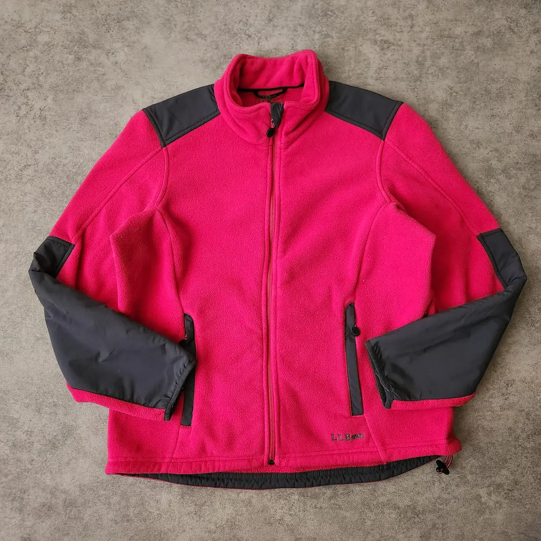 L.L Bean Polartec Full Zip Jacket S 1