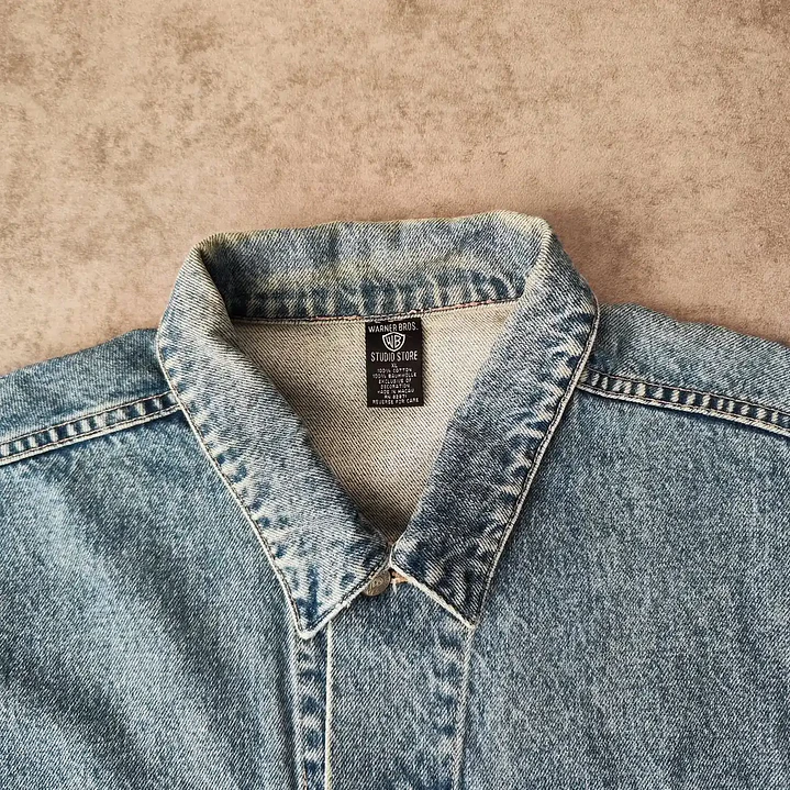 Warner Looney Tunes Denim Jacket XL 5