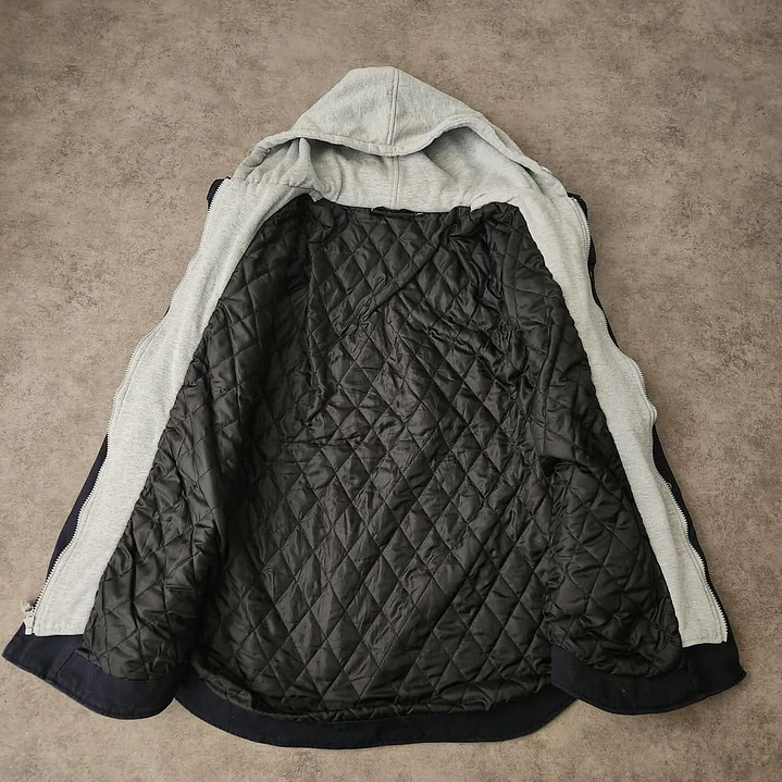 NFL Patriots Work Hooded Jacket XL 4