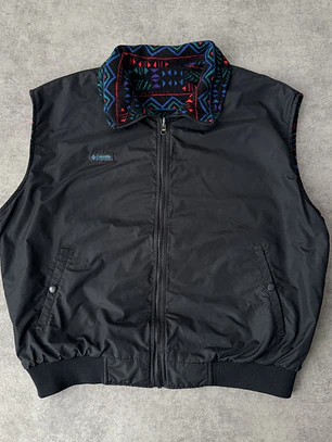 Columbia Fleece Vest Reversible L/XL
