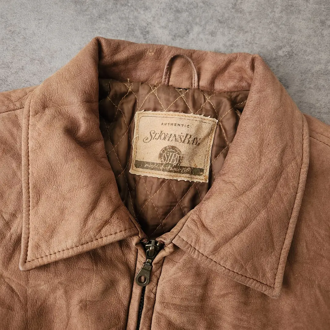 St John’s Bay Leather Jacket S 2