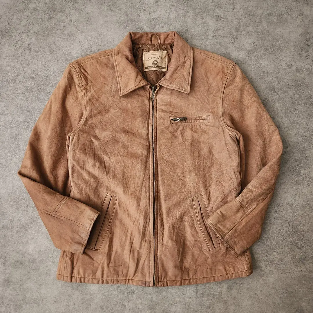 St John’s Bay Leather Jacket S 3