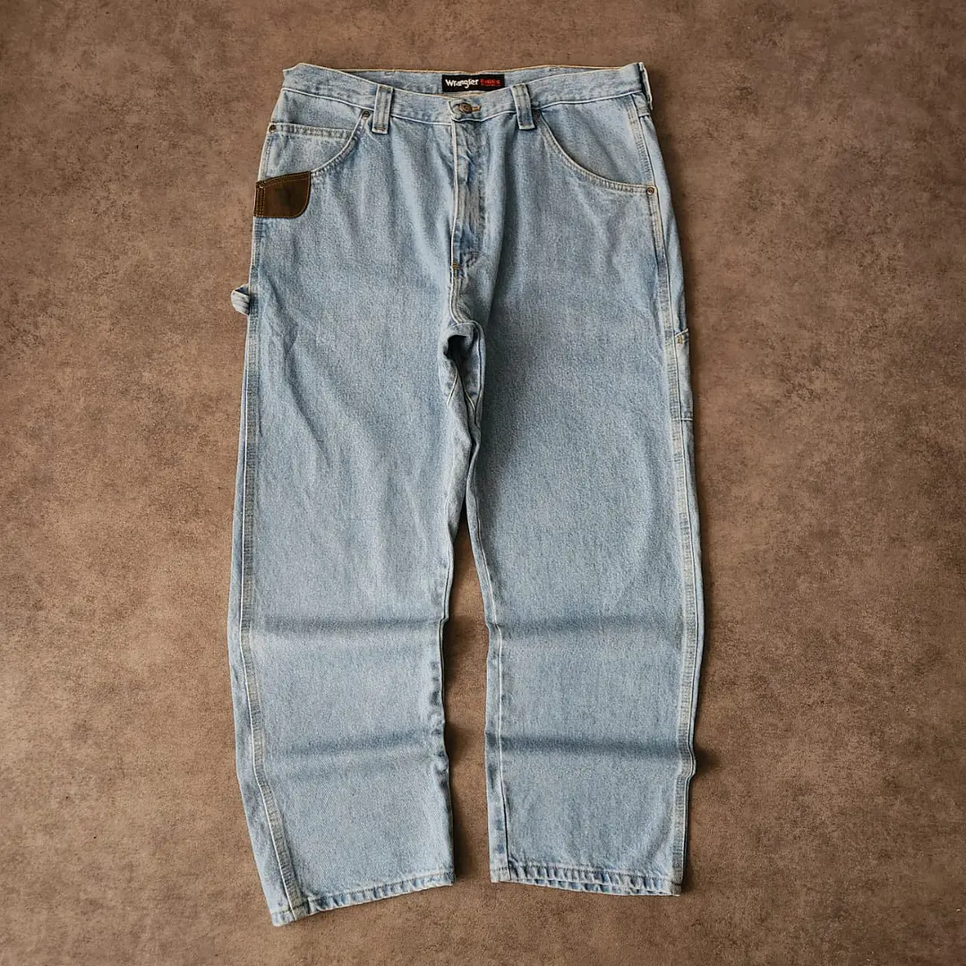 Wrangler Riggs Carpenter Denim Pants 38x30🇺🇸/48🇨🇱 3