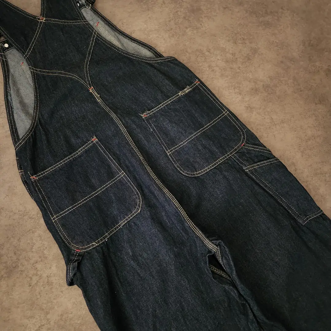 Workwear Carpenter Denim Overall 36x34🇺🇸 4