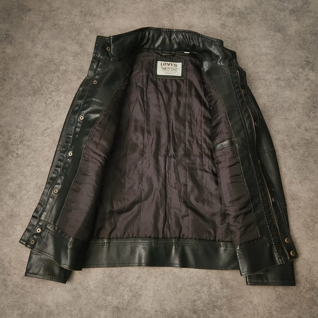 Levi’s Vegan Leather Multipocket Jacket S 4