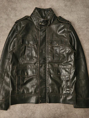 Levi’s Vegan Leather Multipocket Jacket S