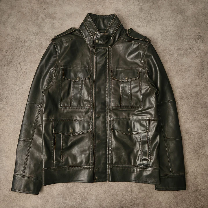 Levi’s Vegan Leather Multipocket Jacket S 1