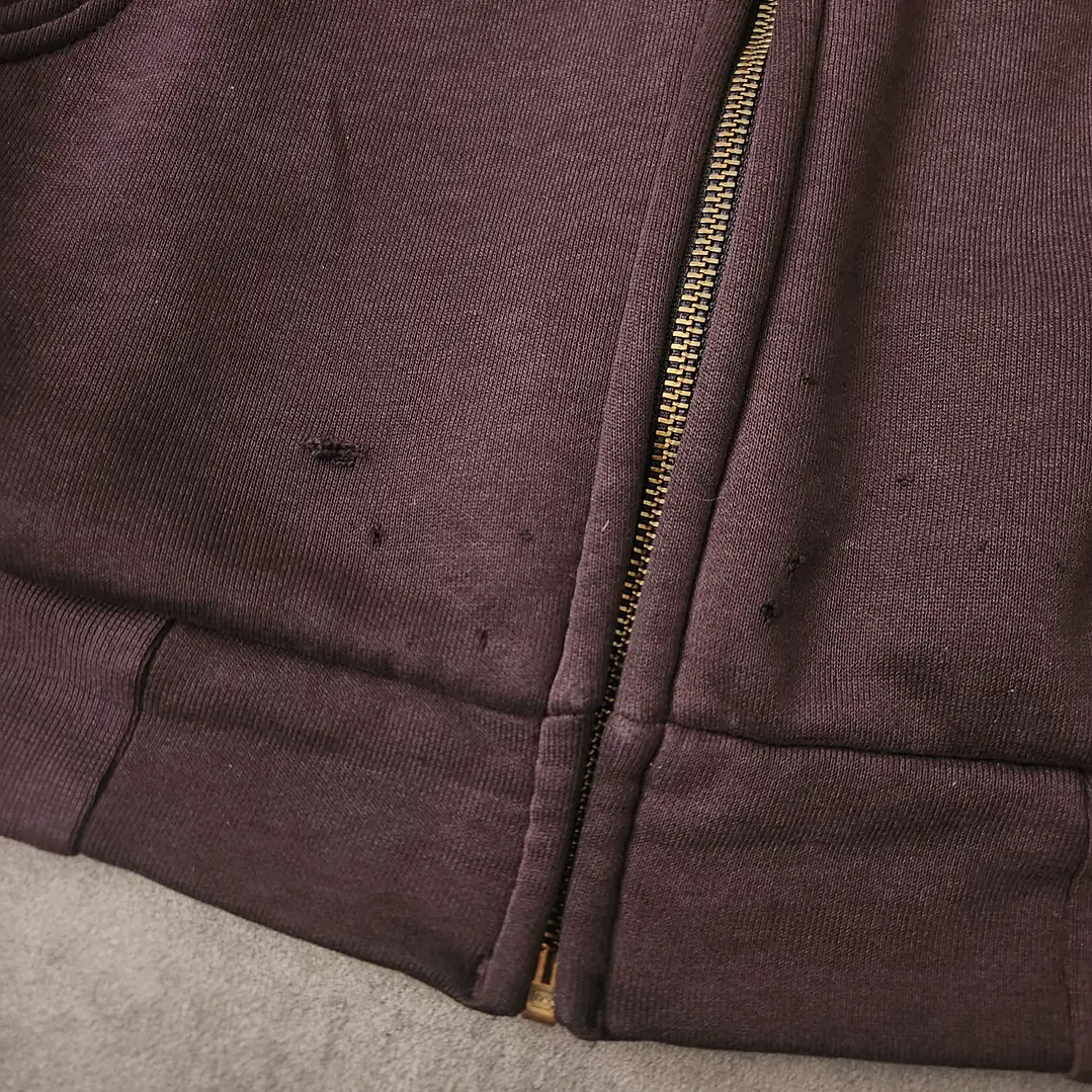 Carhartt Full Zip Thermal lined Hoodie XXL 4