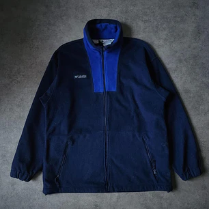 Vintage Columbia Two tone Full Zip Fleece M