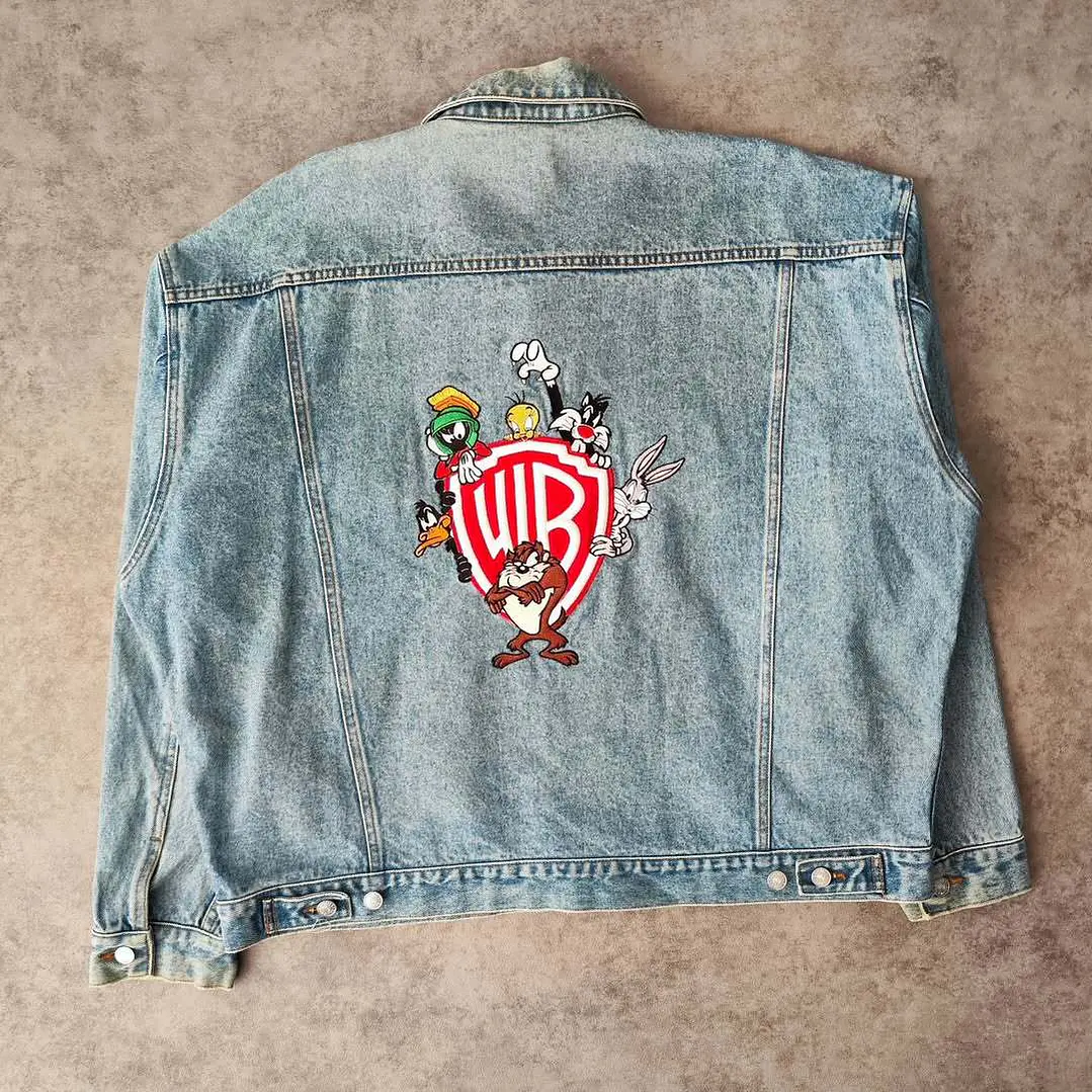 Looney Tunes Denim Jacket XXL 1
