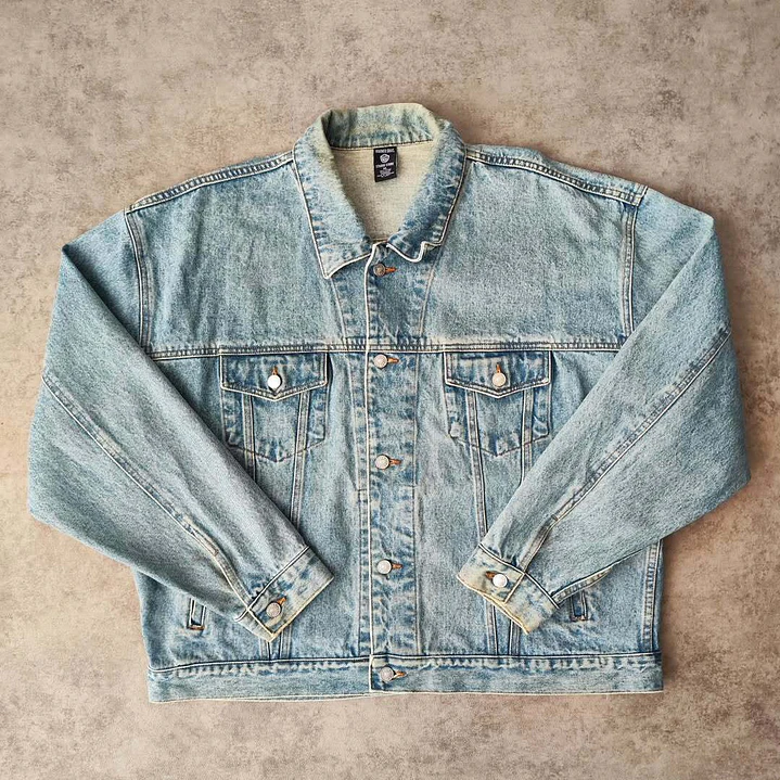 Looney Tunes Denim Jacket XXL 4