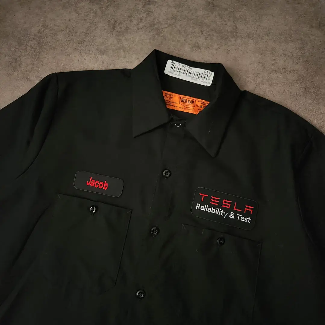 Red Kap X Tesla Work Shirt M 2