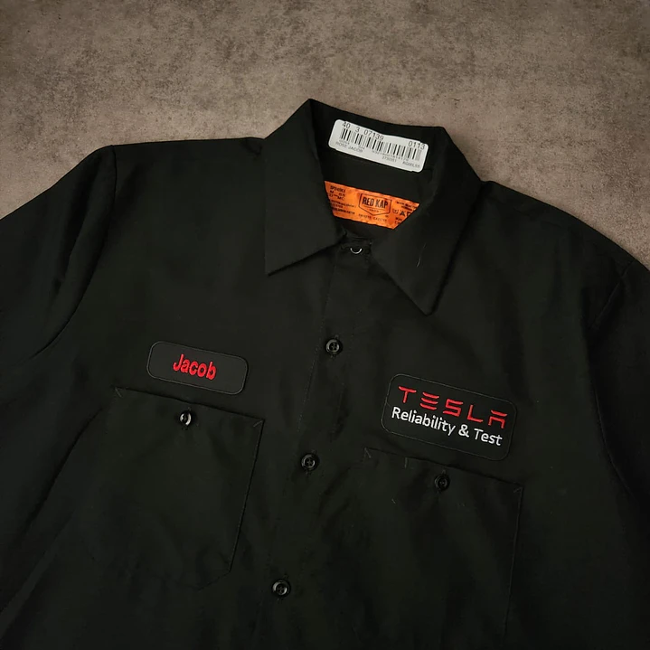 Red Kap X Tesla Work Shirt M 2