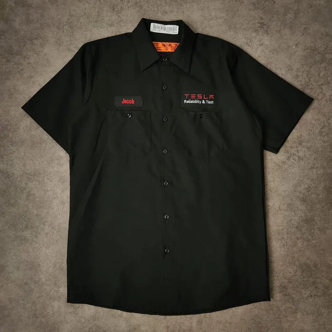 Red Kap X Tesla Work Shirt M 1