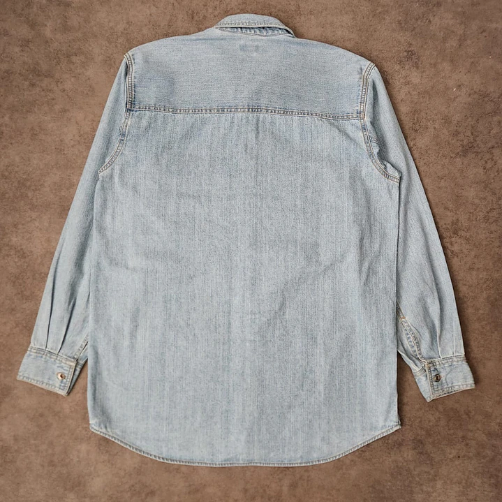Levi’s denim Long Sleeve Shirt S 4