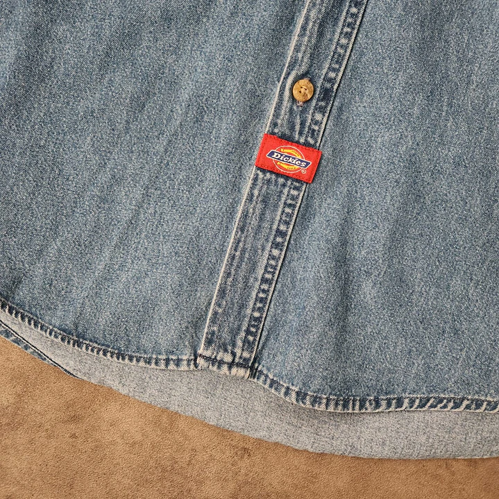 Dickies Denim Work Shirt 2