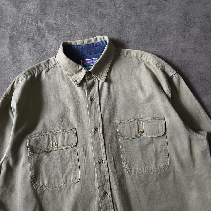 NorthCrest Vintage Shirt L 3