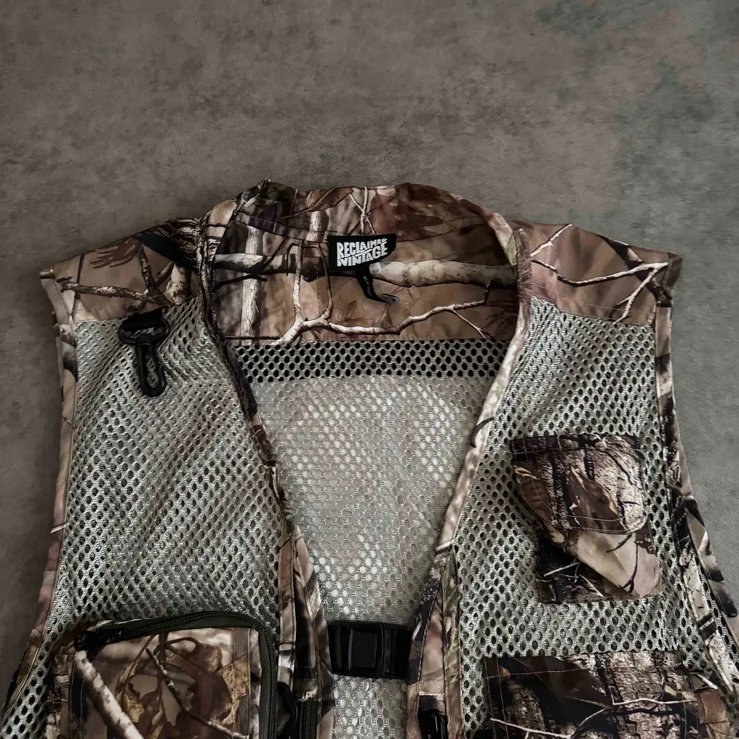 Reclaimed Vintage Realtree Cargo vest M 2