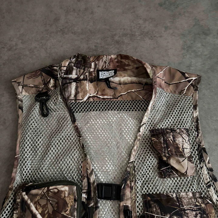 Reclaimed Vintage Realtree Cargo vest M 2