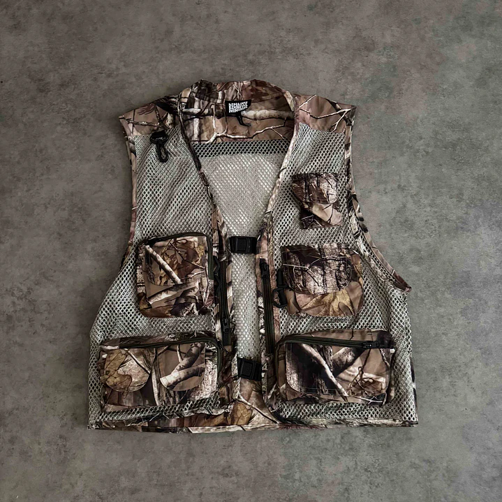 Reclaimed Vintage Realtree Cargo vest M 1