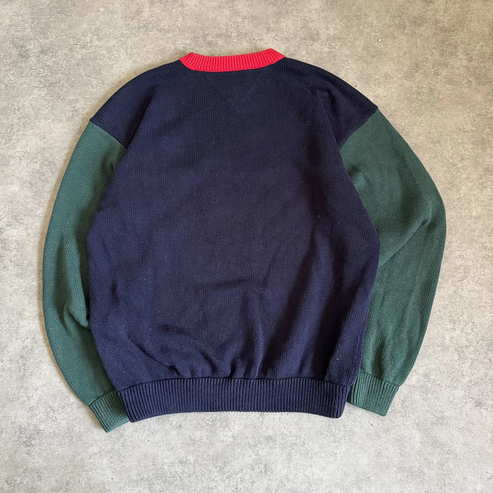 Vintage Tommy Heavy Sweater L 3