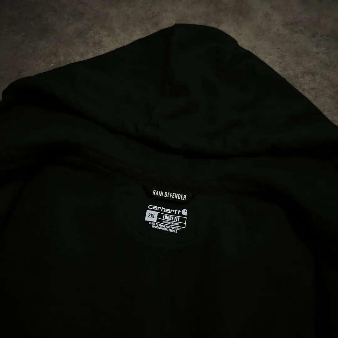 Carhartt Rain Defender Zip Up Hoodie XXL 4