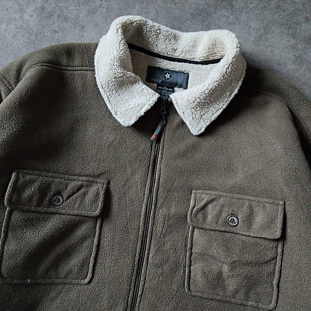Free country Fleece Jacket XL 2
